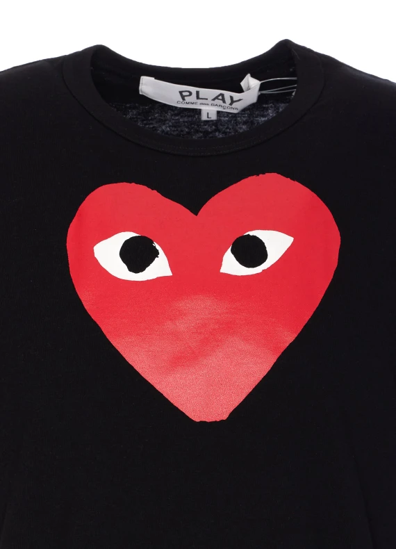 COMME DES GARCONS PLAY T-shirt e Polo Nero