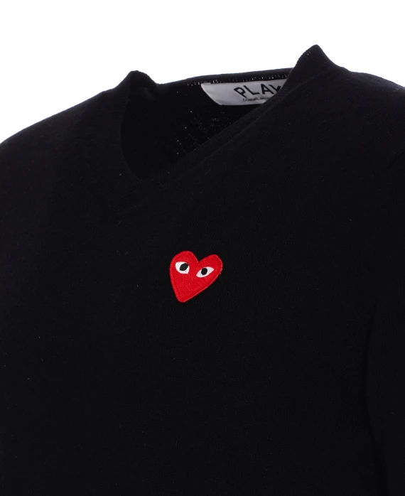 COMME DES GARCONS PLAY Maglie Nero