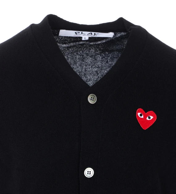 COMME DES GARCONS PLAY Maglie Nero