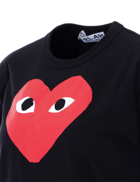 COMME DES GARCONS PLAY T-shirt e Polo Nero