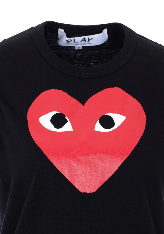 COMME DES GARCONS PLAY T-shirt e Polo Nero