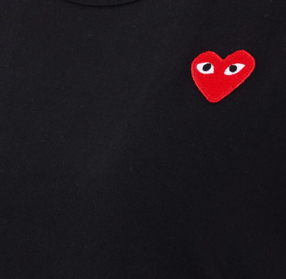 COMME DES GARCONS PLAY T-shirt e Polo Nero
