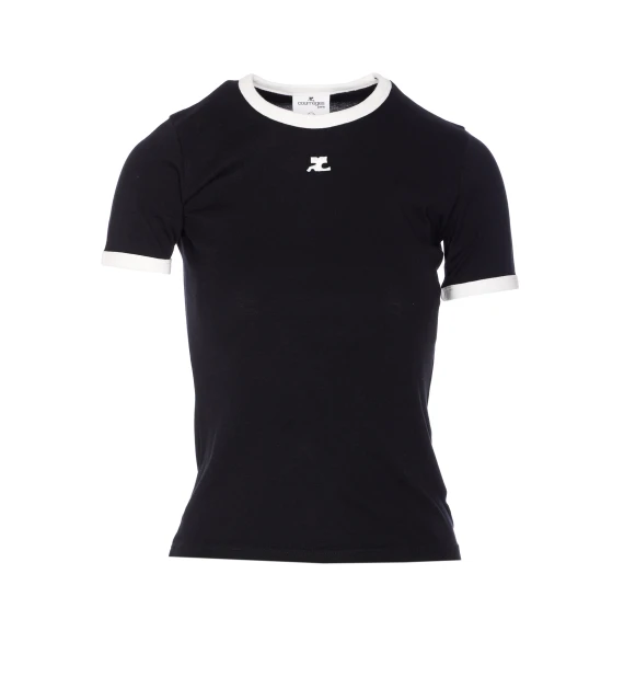 Courreges T-shirt e Polo Nero