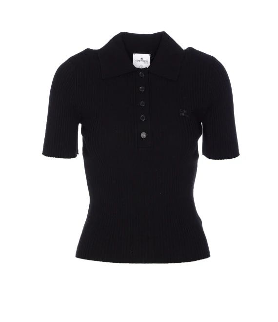 Courreges T-shirt e Polo Nero