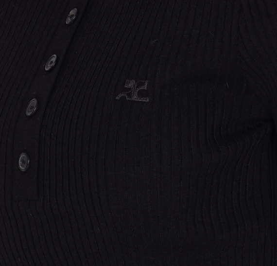 Courreges T-shirt e Polo Nero
