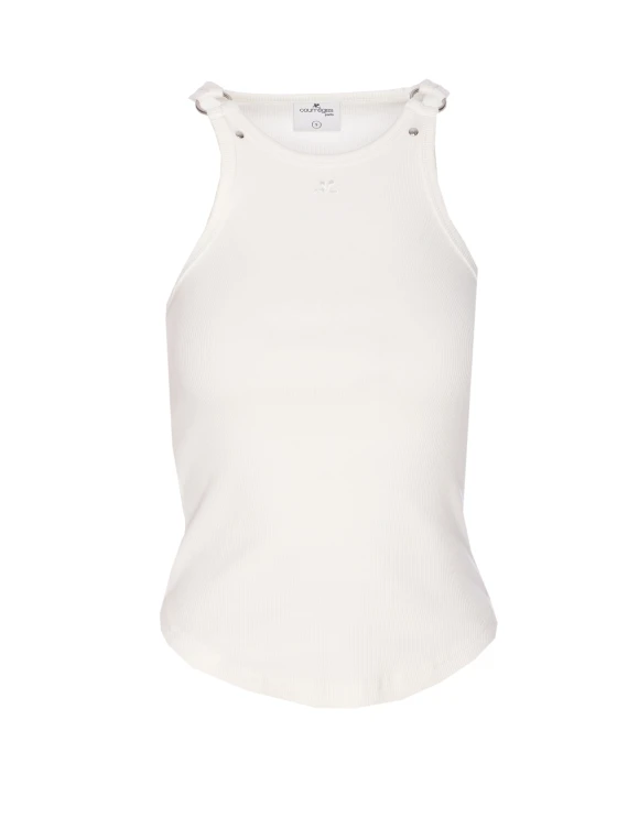 Courreges Top Bianco