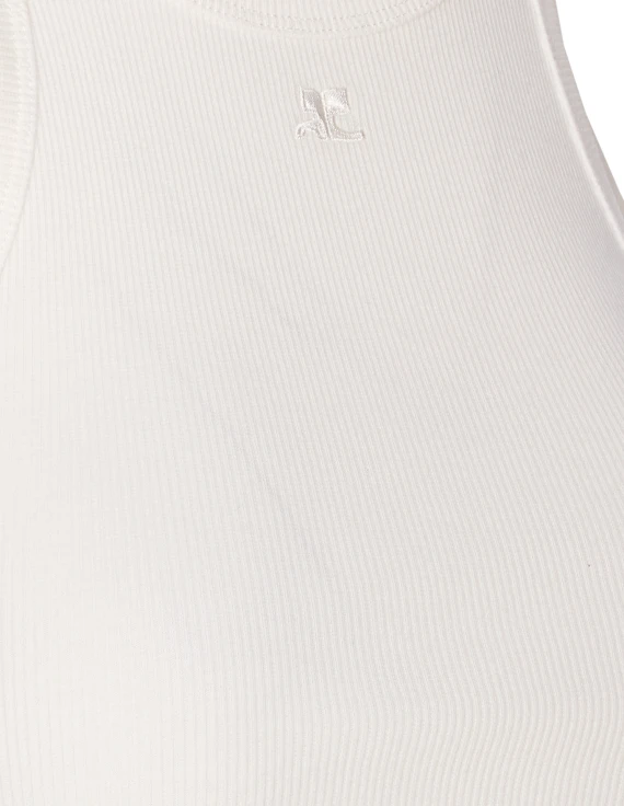 Courreges Top Bianco