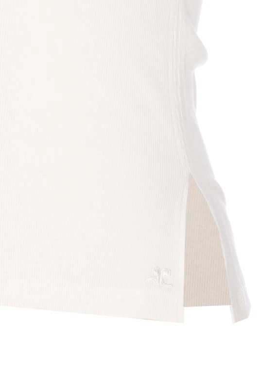Courreges Top Bianco