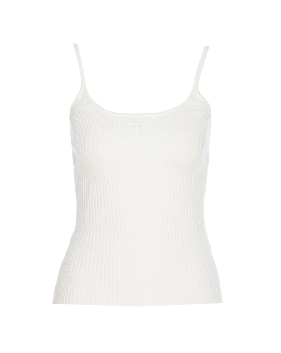 Courreges Top Bianco