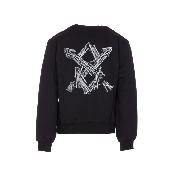 MATCHSTICK SHIELD SWEATSHIRT