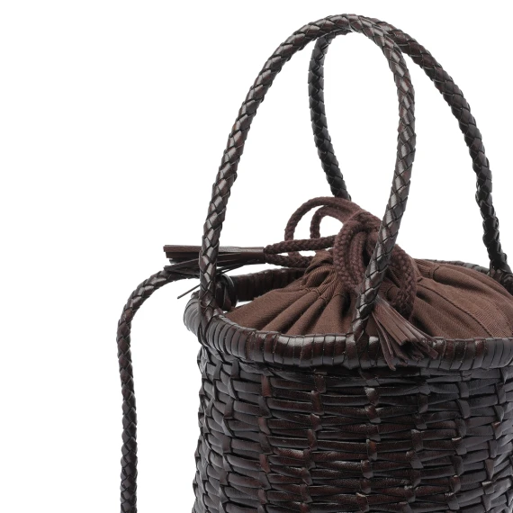 lina mini 4mm jali weave small bucket dragon aw25 14x20 cm