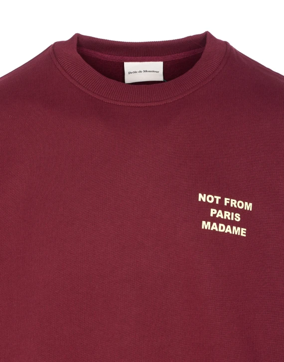 le sweatshirt slogan
