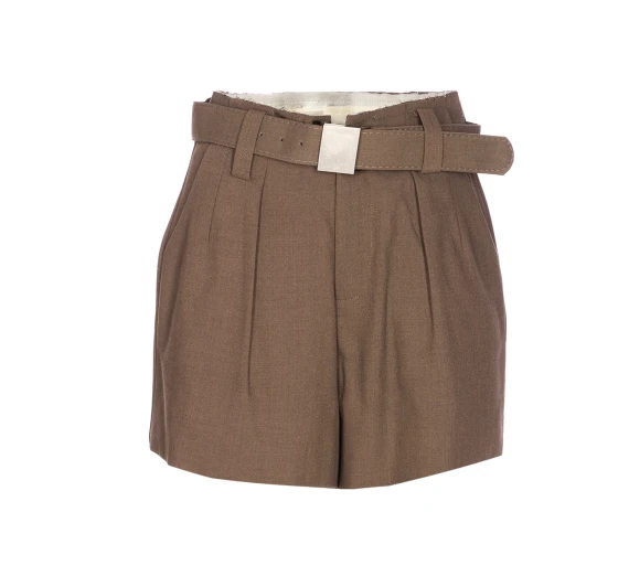 Eleh Pantaloncini Marrone