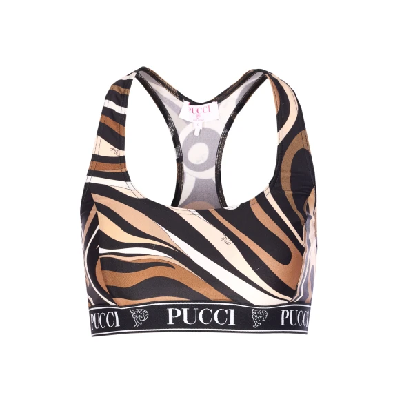 Emilio Pucci Top Oro