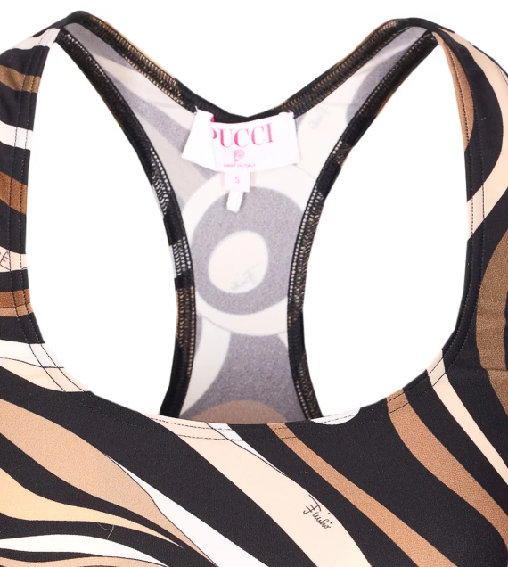 Emilio Pucci Top Golden