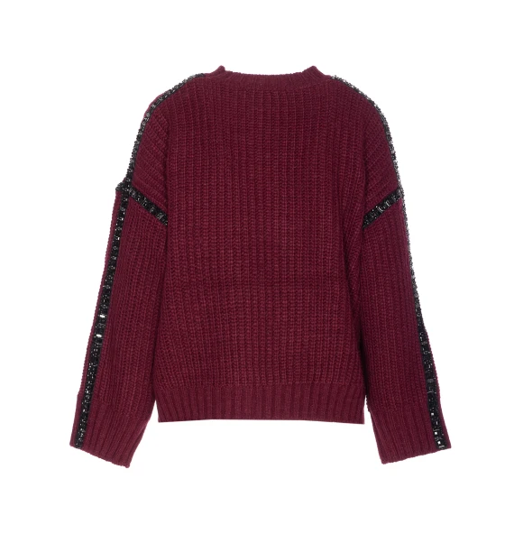 INDSAY EMBELLISHED SWEATER