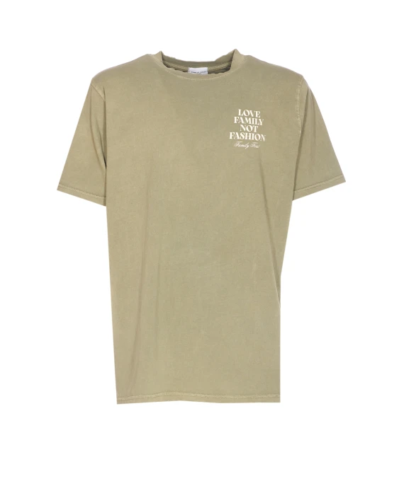 Family First T-shirt e Polo Verde