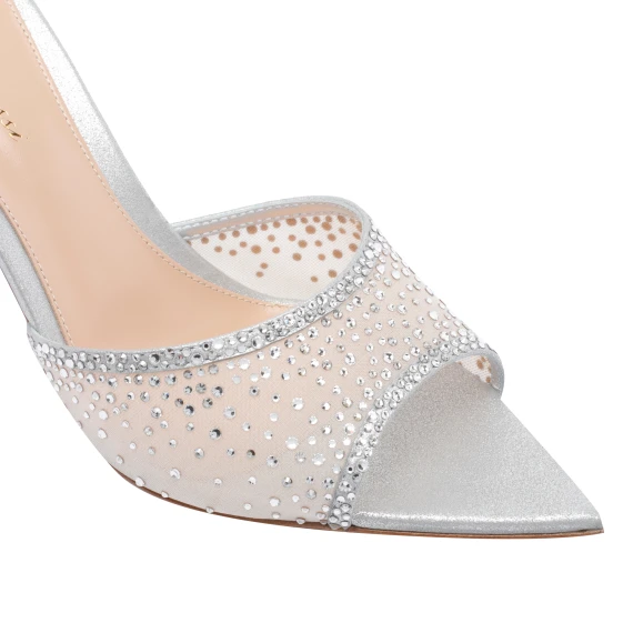 Gianvito Rossi Scarpe con Tacco Argento