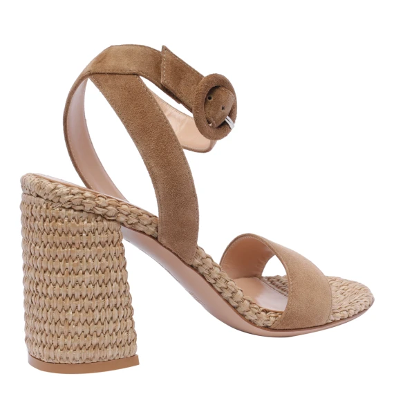 Scarpe con Tacco Marrone