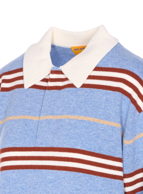STRIPED RUGBY SWEATER