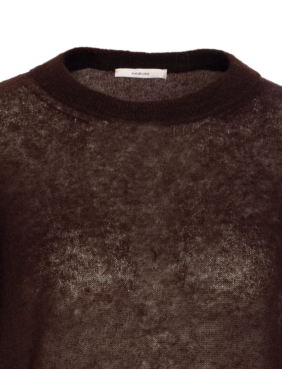 Haikure Maglie Marrone