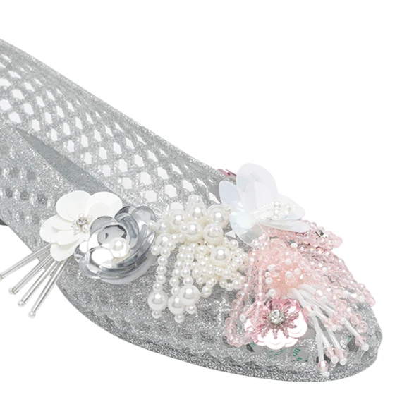 Scarpe basse Argento