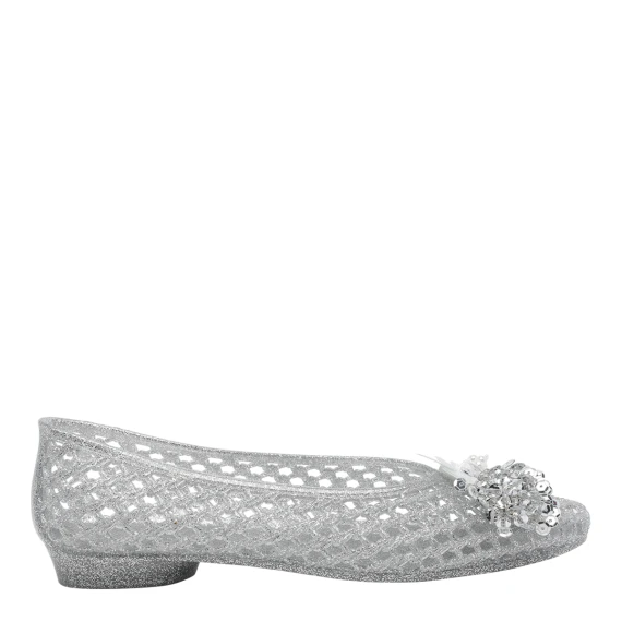 Flat shoes Silver