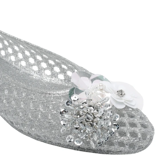 Flat shoes Silver