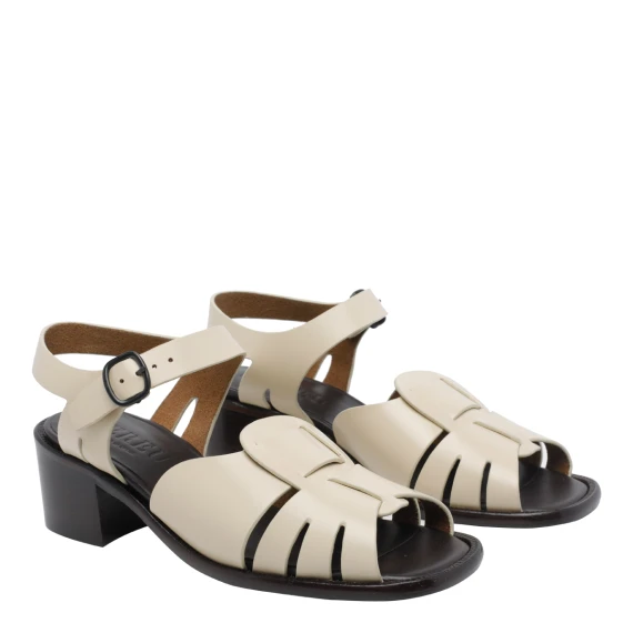 Scarpe con Tacco Beige