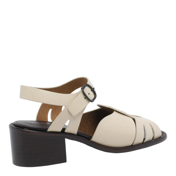 Scarpe con Tacco Beige