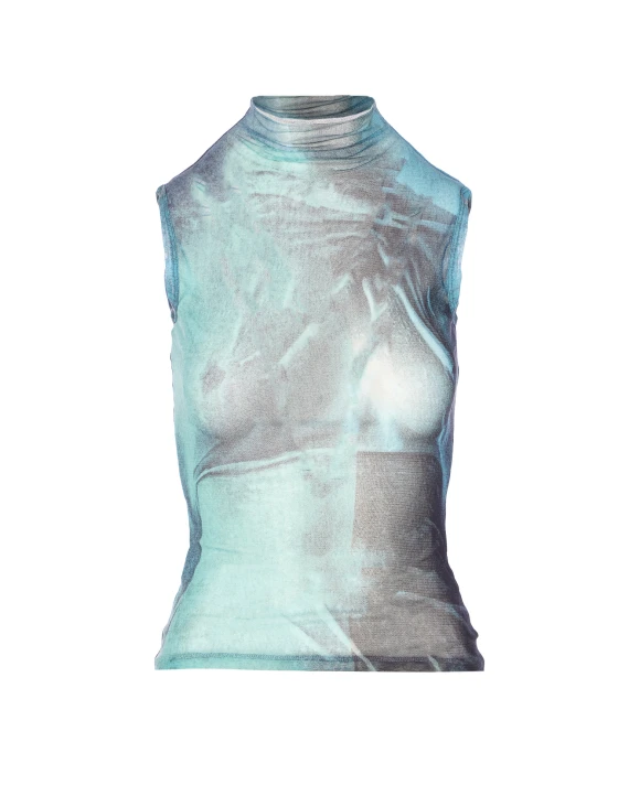 JEAN PAUL GAULTIER Top Blue