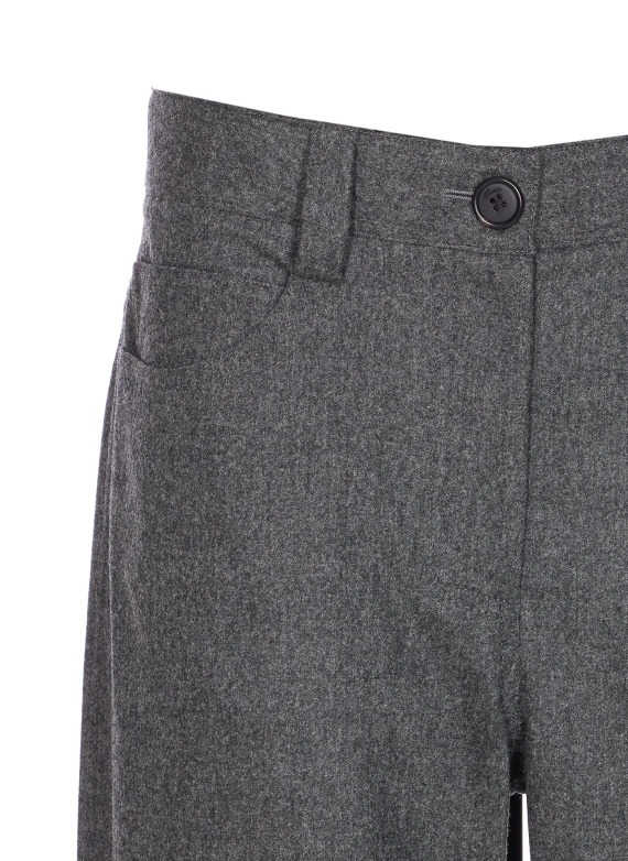 KHAITE Pantaloni Grigio