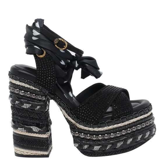 Scarpe con Tacco Nero