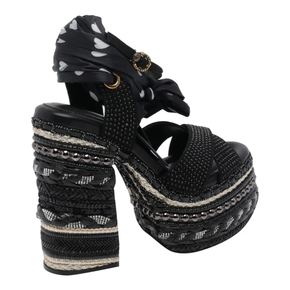 Scarpe con Tacco Nero