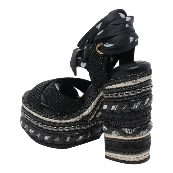 Scarpe con Tacco Nero