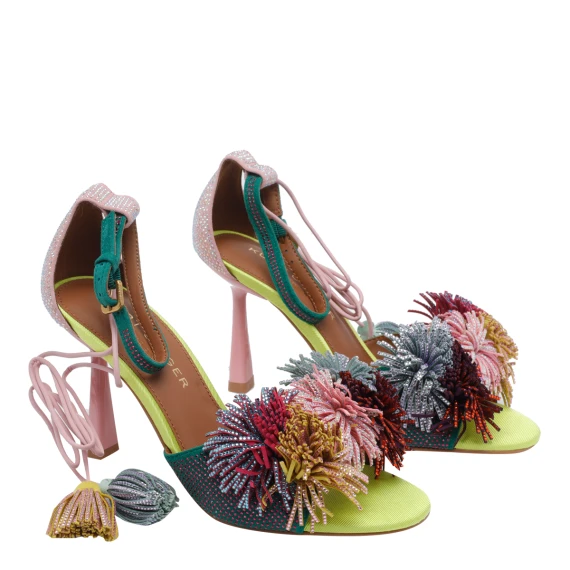 Scarpe con Tacco Multicolour