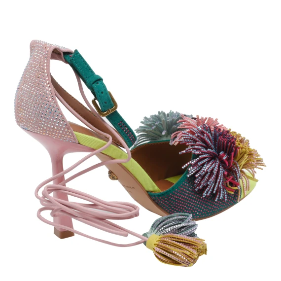 Scarpe con Tacco Multicolour