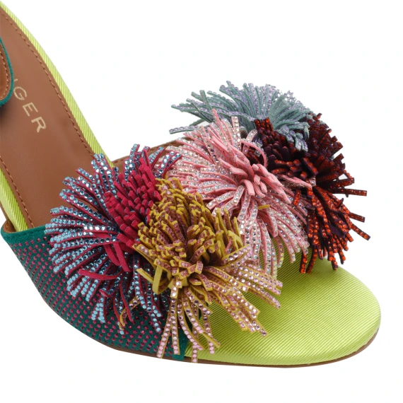 Scarpe con Tacco Multicolour