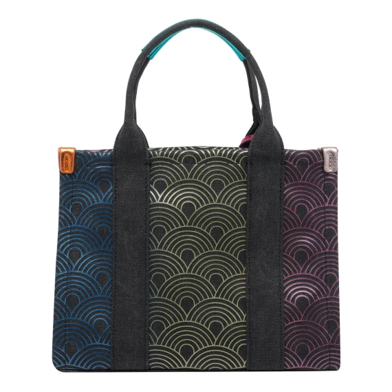 SMALL SOUTHBANK TOTE-BLK/OTHER-FABRIC-525