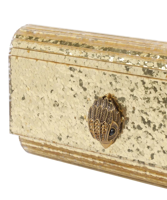 PARTY EAGLE CLUTCH DRENCH-GOLD-SYNTHETIC-NOS-131