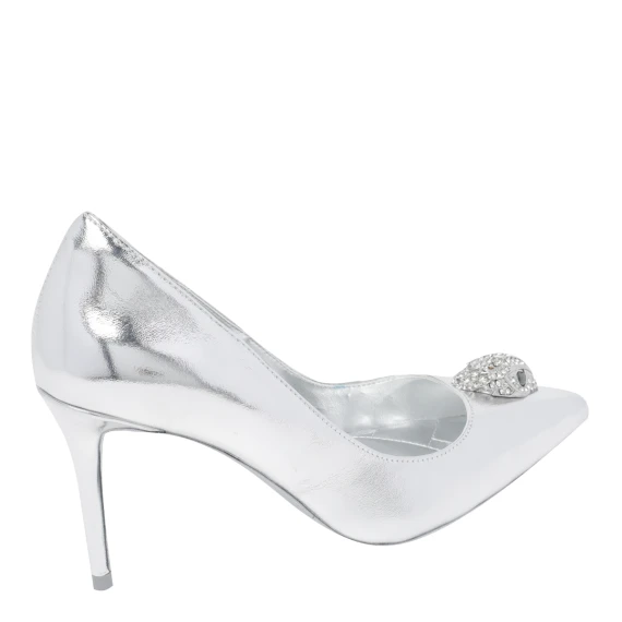 With Heel Silver