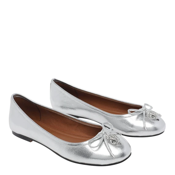 Flat shoes Silver