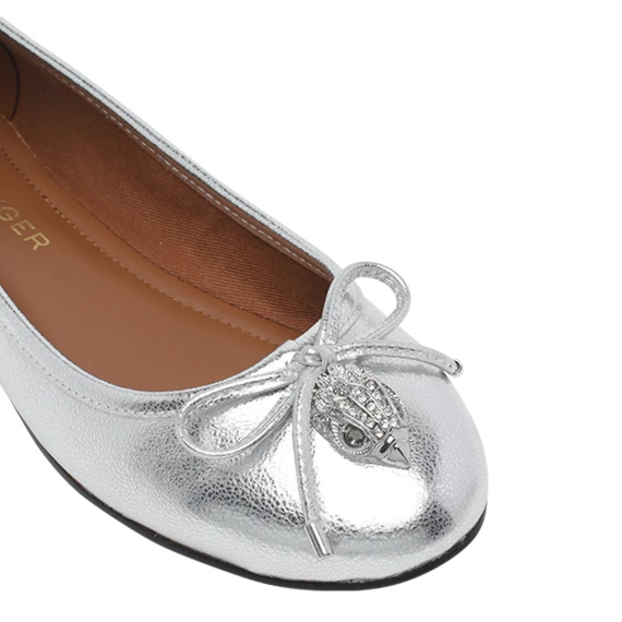 Flat shoes Silver