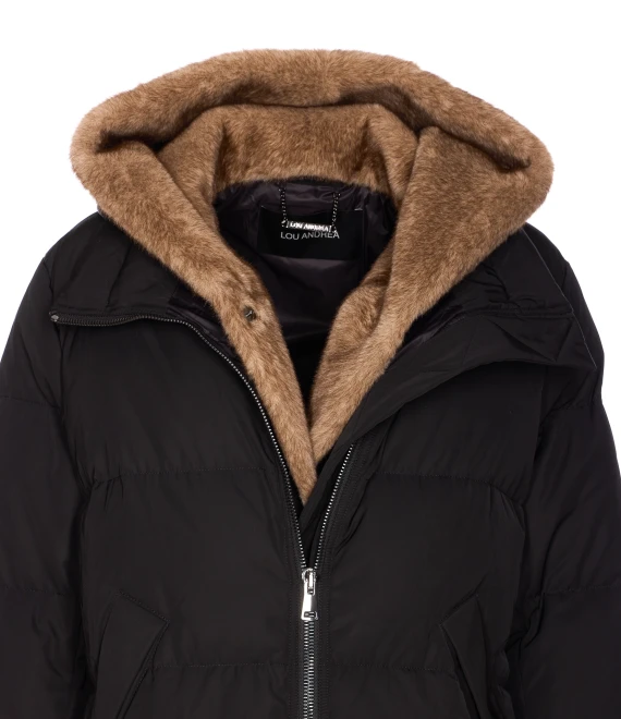 LOU ANDREA Giacconi Nero