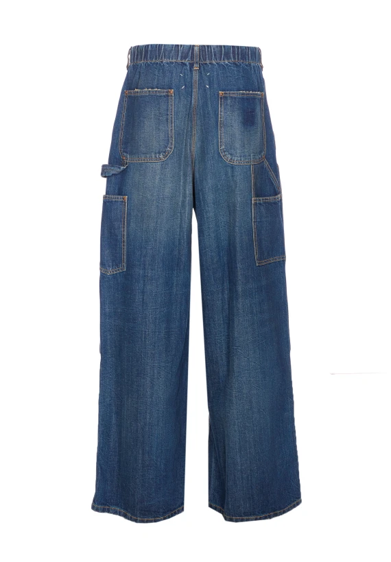 Maison Margiela Pantaloni Blue
