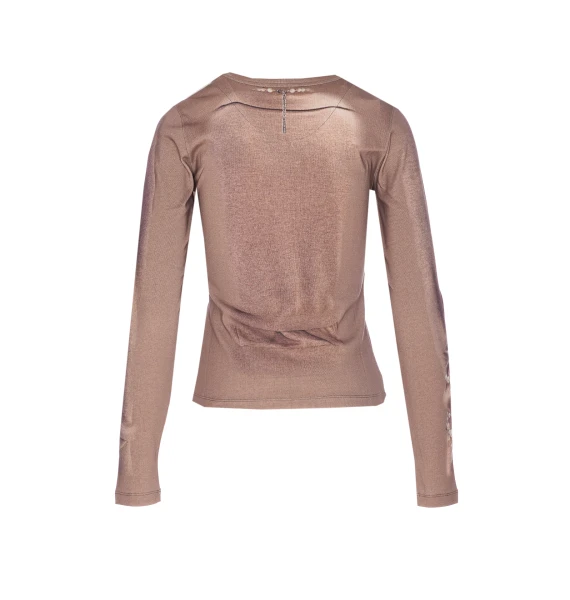 MARINE SERRE Sweaters Beige
