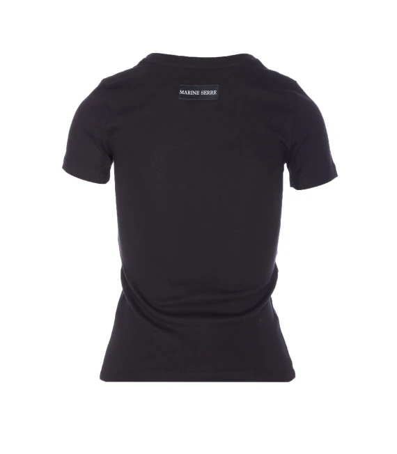 MARINE SERRE T-shirt e Polo Nero