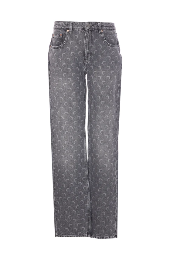 MARINE SERRE Jeans Grigio