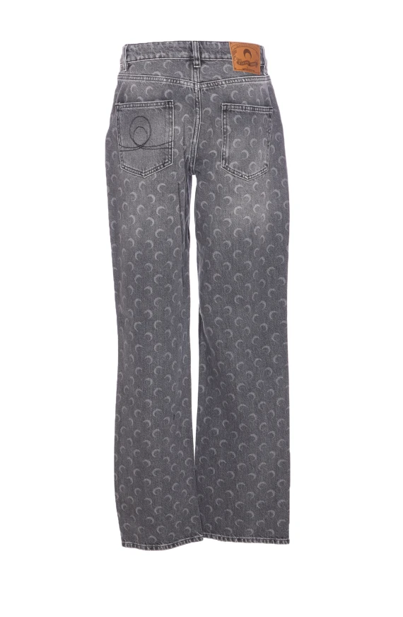 MARINE SERRE Jeans Grigio