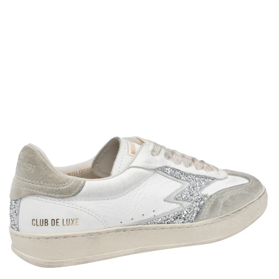 CLUB DELUXE LOGO GLITTER SNEAKERS